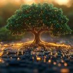 tree-growing-circuit-board-nature-technology-concept_1261705-7250